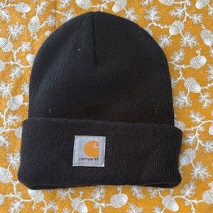 Carhartt Black Knit Beanie